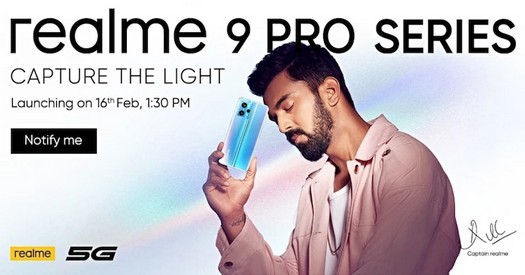 Offiziell: Die Smartphone-Serie Realme 9 Pro wird am 16. Februar vorgestellt